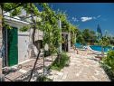 Ferienhaus Ivo - house with pool: H(4+1) Bol - Insel Brac  - Kroatien - Hof