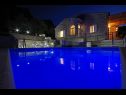 Ferienhaus Tonko - open pool: H(4+1) Postira - Insel Brac  - Kroatien - Pool