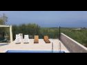 Ferienhaus Mario - with pool & sea view: H(4+2) Supetar - Insel Brac  - Kroatien - Pool