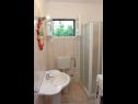 Ferienhaus Silvia - open pool: H(10) Supetar - Insel Brac  - Kroatien - H(10): Badezimmer mit Toilette