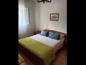 Ferienwohnungen Mira - affordable & comfortable: A1(5) Supetar - Insel Brac  - Ferienwohnung - A1(5): Schlafzimmer
