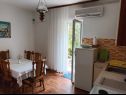 Ferienwohnungen Mira - affordable & comfortable: A1(5) Supetar - Insel Brac  - Ferienwohnung - A1(5): Küche und Speisezimmer