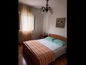 Ferienwohnungen Bor - cosy & afordable: A1(3) Supetar - Insel Brac  - Ferienwohnung - A1(3): Schlafzimmer