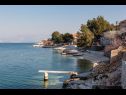 Ferienwohnungen Anda - sea view: B1(4), B2(4), C(4+1) Mastrinka - Insel Ciovo  - Strand