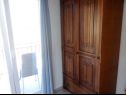 Ferienwohnungen Doktor - sea view; A2(9) Mastrinka - Insel Ciovo  - Ferienwohnung - A2(9): Schlafzimmer