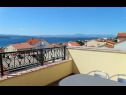 Ferienwohnungen MarijanP A1 - 2.kat(2+2), A2 - 3.kat(2+2) Crikvenica - Riviera Crikvenica  - Ferienwohnung - A2 - 3.kat(2+2): Aussicht vom Balkon
