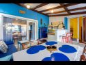Ferienwohnungen Mila - in blue: A1(4+2), A2(5+1), A3(4+2) Banjole - Istrien  - Ferienwohnung - A1(4+2): Küche und Speisezimmer