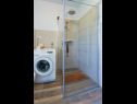 Ferienhaus Barbara - perfect holiday: H(5) Umag - Istrien  - Kroatien - H(5): Badezimmer mit Toilette