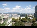 Ferienwohnungen Asja - panoramic city view : A1(2+1) Zagreb - Kontinental Kroatien - Aussicht