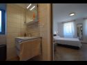 Ferienwohnungen Insula Insule - rustic & peaceful: SA1(2+1), SA2(2+1) Skrbcici - Insel Krk  - Studio-Ferienwohnung - SA1(2+1): Badezimmer mit Toilette