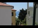 Ferienwohnungen Fila - large & close to the beach: A1(5) Makarska - Riviera Makarska  - Ferienwohnung - A1(5): Aussicht