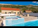 Ferienhaus Stipe - with pool : H(6+1) Rascane - Riviera Makarska  - Kroatien - Pool
