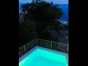 Ferienhaus Ned H(4+1) Tucepi - Riviera Makarska  - Kroatien - Pool (Objekt und Umgebung)