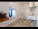 Ferienhaus Stone - pool house: H(4) Babino Polje - Insel Mljet  - Kroatien - H(4): Badezimmer mit Toilette