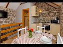 Ferienhaus Gor - free WiFi H(2+1) Gata - Riviera Omis  - Kroatien - H(2+1): Küche und Speisezimmer