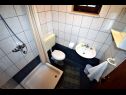 Ferienwohnungen Maja - peaceful and quiet location A1(4+1), A2(2+2) Dobropoljana - Insel Pasman  - Ferienwohnung - A2(2+2): Badezimmer mit Toilette