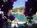 Ferienwohnungen Primo - sea view: A1(2+1), A2(4), A3(4), A4(3+1) Bucht Banje (Rogac) - Insel Solta  - Kroatien - Ferienwohnung - A2(4): Aussicht vom Terasse