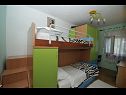 Ferienwohnungen Ivica - parking: A1(4+2), A2(4+1) Kastel Gomilica - Riviera Split  - Ferienwohnung - A1(4+2): Schlafzimmer