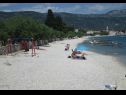 Ferienwohnungen Matko-200m from the beach: A1 sjever(2+2), A2 jug(2+2), A3(6+2) Kastel Stafilic - Riviera Split  - Strand