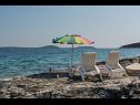 Ferienhaus Slobodna - 20 from beach; H(4) Bucht Ljubljeva (Vinisce) - Riviera Trogir  - Kroatien - Strand