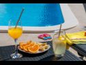 Ferienwohnungen Lux 3 - heated pool: A5(4+2), A6(4+2) Marina - Riviera Trogir  - Pool