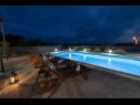 Ferienhaus Pax - with pool: H(4+2) Marina - Riviera Trogir  - Kroatien - H(4+2): Aussicht