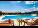 Ferienhaus Pax - with pool: H(4+2) Marina - Riviera Trogir  - Kroatien - Haus