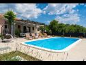 Ferienhaus Pax - with pool: H(4+2) Marina - Riviera Trogir  - Kroatien - Pool