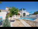 Ferienhaus Stone&Olive - with pool: H(5+1) Marina - Riviera Trogir  - Kroatien - Haus