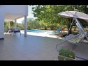 Ferienhaus Viki - with heated pool: H(6+1) Plano - Riviera Trogir  - Kroatien - Pool