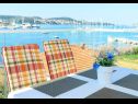 Ferienwohnungen Iva - great view: A1(4) Seget Donji - Riviera Trogir  - Aussicht