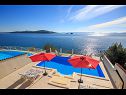 Ferienhaus Ante - 6m from the sea H(8+1) Seget Vranjica - Riviera Trogir  - Kroatien - Pool