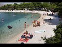 Ferienwohnungen Kaza - 50m from the beach with parking: A1(2), A2(2), A3(6) Trogir - Riviera Trogir  - Strand