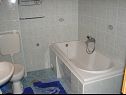 Ferienwohnungen Tone - spacious and comfortable: A1 zuti(5+2), A2 plavi(5+2) Trogir - Riviera Trogir  - Ferienwohnung - A2 plavi(5+2): Badezimmer mit Toilette
