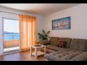 Ferienwohnungen Maša - modern sea view apartment: A1(4+1) Trogir - Riviera Trogir  - Ferienwohnung - A1(4+1): Tagesaufenthaltsraum