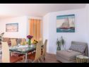 Ferienwohnungen Maša - modern sea view apartment: A1(4+1) Trogir - Riviera Trogir  - Ferienwohnung - A1(4+1): Speisezimmer