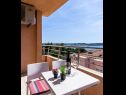 Ferienwohnungen Maša - modern sea view apartment: A1(4+1) Trogir - Riviera Trogir  - Ferienwohnung - A1(4+1): Aussicht vom Balkon