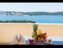 Ferienwohnungen Tom - panoramic sea view: A1(6) Trogir - Riviera Trogir  - Terasse