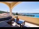 Ferienwohnungen Tom - panoramic sea view: A1(6) Trogir - Riviera Trogir  - Ferienwohnung - A1(6): Terasse