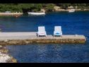 Ferienhaus Paradiso - quiet island resort : H(6+2) Bucht Parja (Vis) - Insel Vis  - Kroatien - Strand