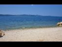 Ferienwohnungen Sor - on the beach: SA1(2+1), A1(4+1), A2(2+2), A3(2+2) Bibinje - Riviera Zadar  - Strand