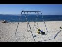 Ferienwohnungen Sor - on the beach: SA1(2+1), A1(4+1), A2(2+2), A3(2+2) Bibinje - Riviera Zadar  - Strand