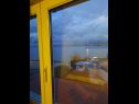 Ferienwohnungen Visnja - 10 meters to the sandy beach A1 jednosobni (2+2), A2 dvosobni (4+2) Nin - Riviera Zadar  - Ferienwohnung - A2 dvosobni (4+2): Aussicht vom Fenster