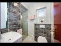 Ferienwohnungen Dreamy - free parking A1(4), A2(4) Nin - Riviera Zadar  - Ferienwohnung - A1(4): Badezimmer mit Toilette