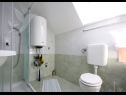 Ferienwohnungen Stosa - with parking : A1(2+1), A2(2+1), A3(3+3) Nin - Riviera Zadar  - Ferienwohnung - A3(3+3): Badezimmer mit Toilette