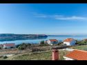 Ferienwohnungen Adriatic - with beautiful garden: A1(2), A2(2), A3(2+2) Rtina - Riviera Zadar  - Ferienwohnung - A1(2): Aussicht vom Terasse