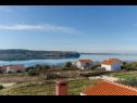 Ferienwohnungen Adriatic - with beautiful garden: A1(2), A2(2), A3(2+2) Rtina - Riviera Zadar  - Ferienwohnung - A2(2): Aussicht vom Terasse