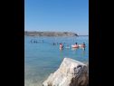 Ferienwohnungen Markas - pet friendly: A1 Bella vista 1 (4+1), A2 - Bella vista 2 (2+2) Rtina - Riviera Zadar  - Strand