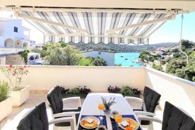 Ferienwohnungen Garden - sea view: A1(4) Sevid - Riviera Trogir 