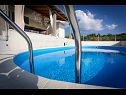 Ferienhaus Baras garden - house with pool : H (4+2) Mirca - Insel Brac  - Kroatien - Pool